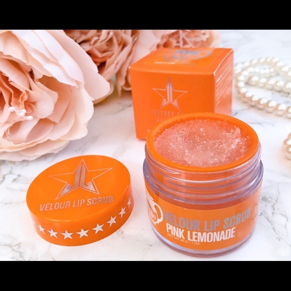 🌈NWT HP RAINBOW SHERBET” VELOUR LIP SCRUB, FROM 2018 SUMMER COLLECTION . JS🌈 - Picture 16 of 16